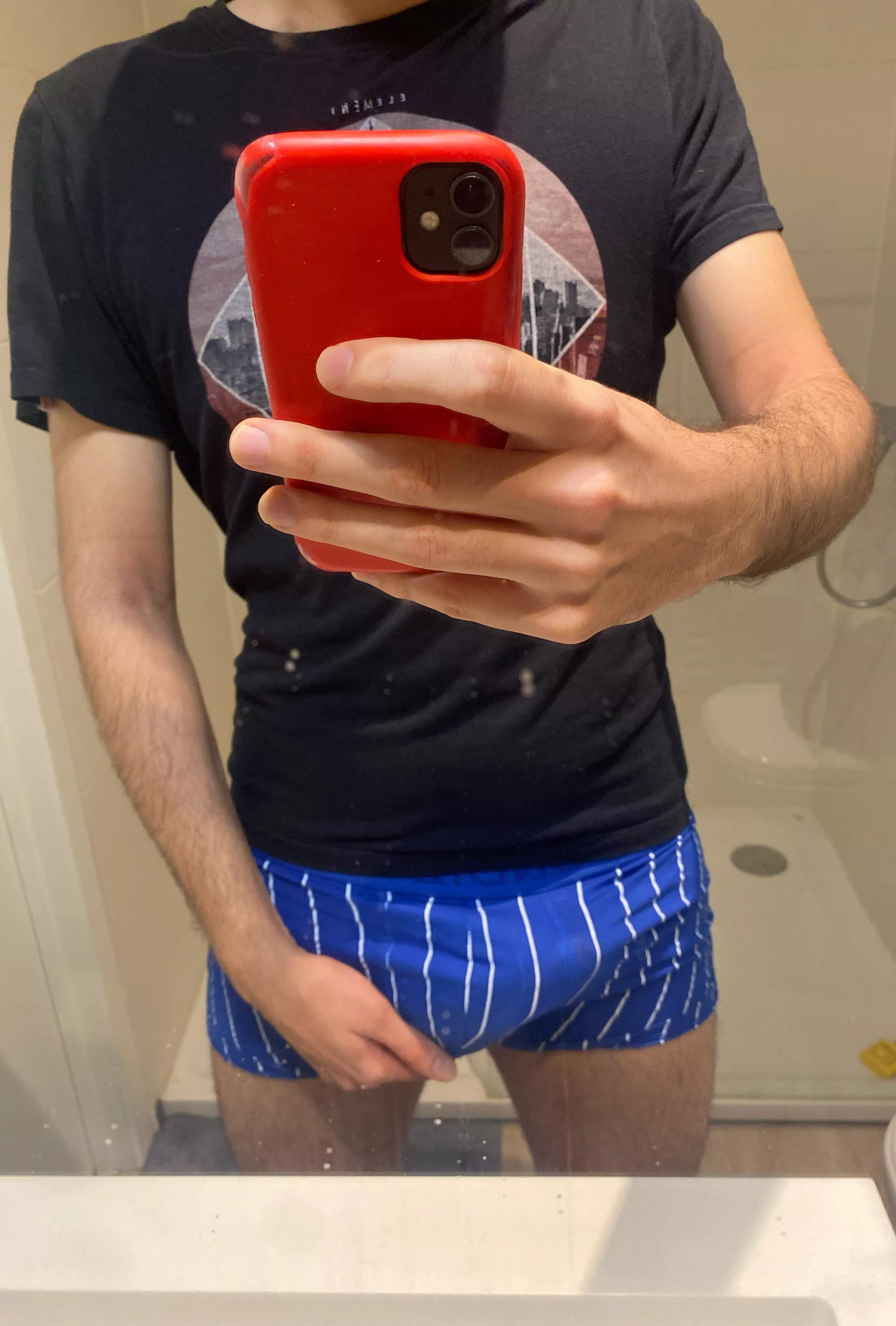 First post here. It’s always good to see the bulge in the new undies