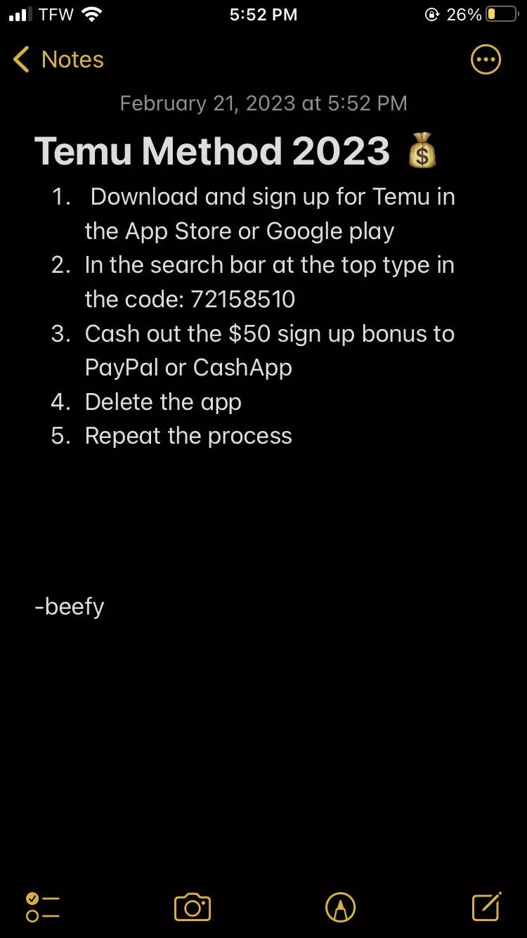 Free method, go crazy with it before its gone