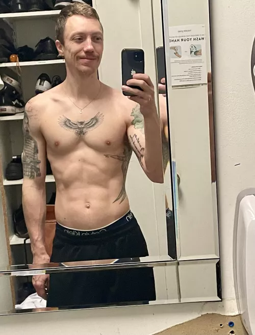 Getting ready for work