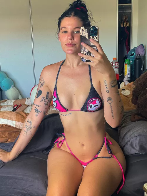 Goth girls deserve goth bikinis, don't you think?