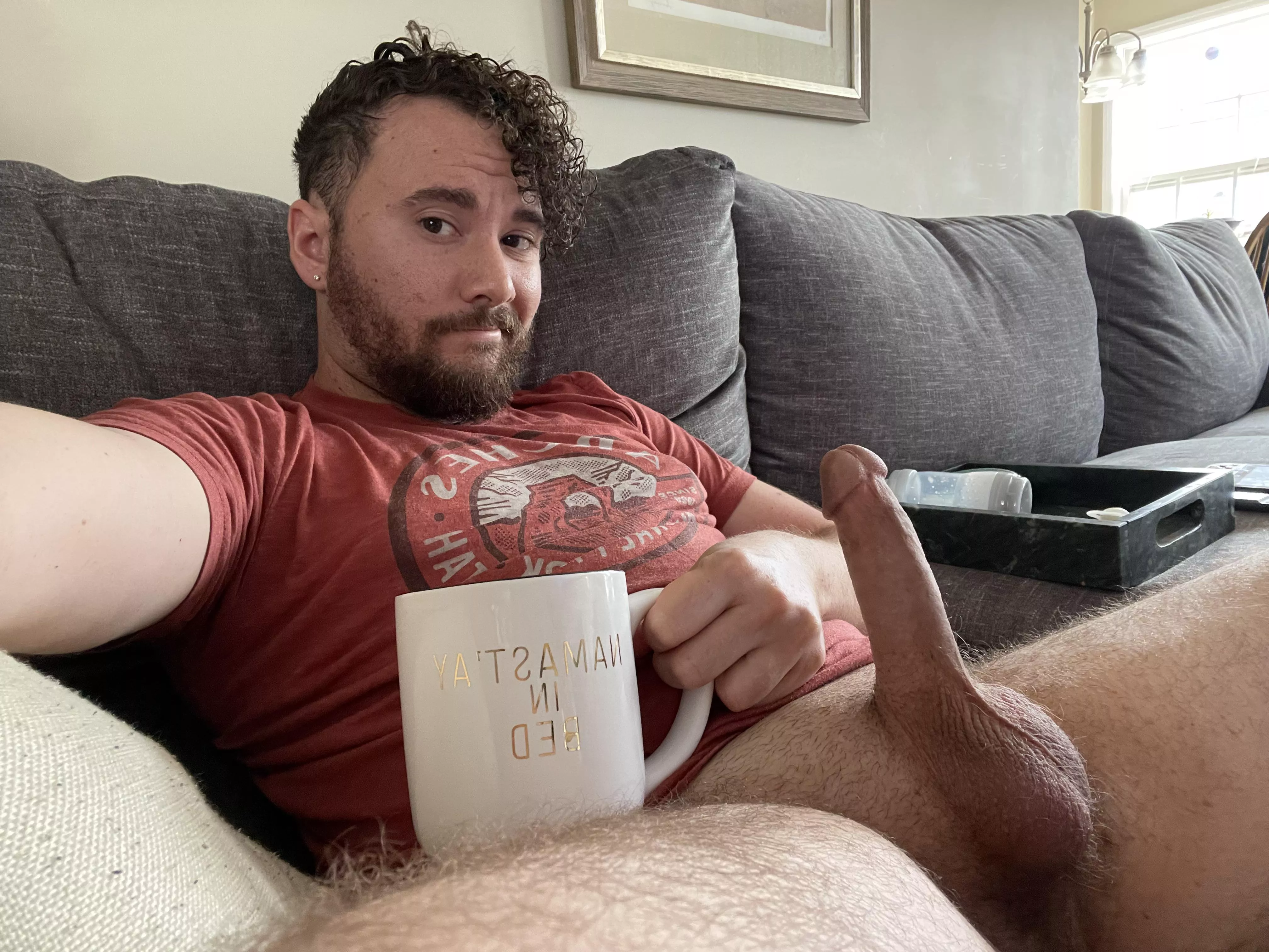 Heard coffee and sex is a good combo to start the day Heard coffee and sex is a good combo to start the day