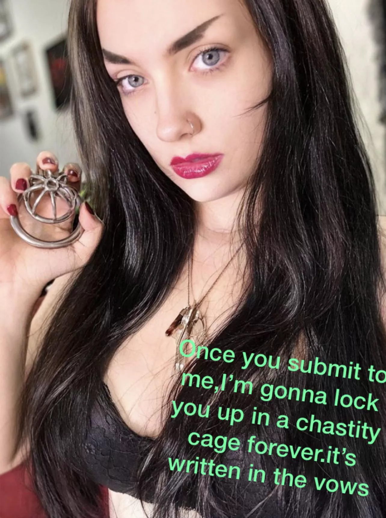 How lucky you are to get to worship me😈