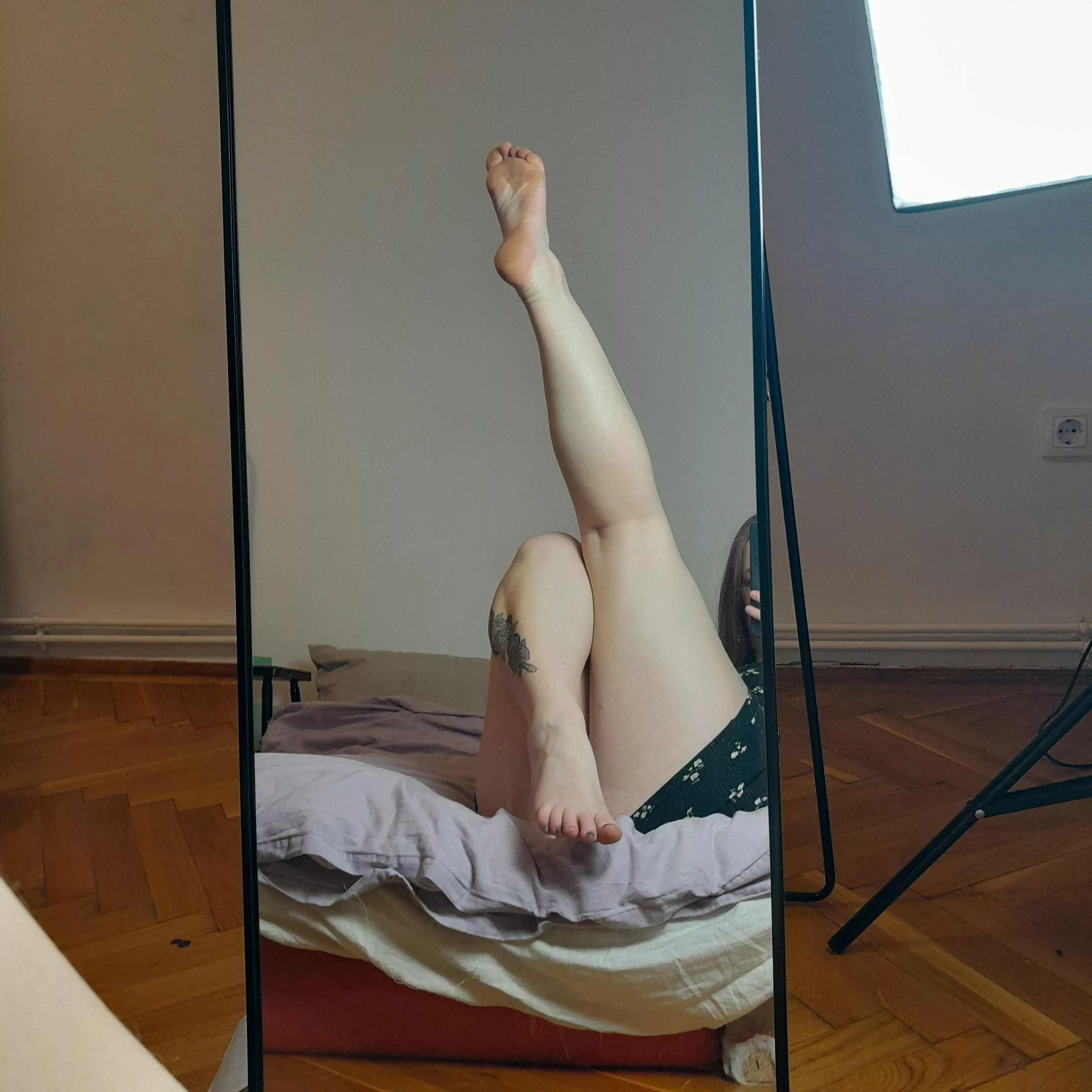 I'll let you figure out whether or not I'm wearing panties