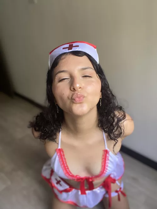 I'm curious, how many medical checkups would you need if I were your nurse?😜