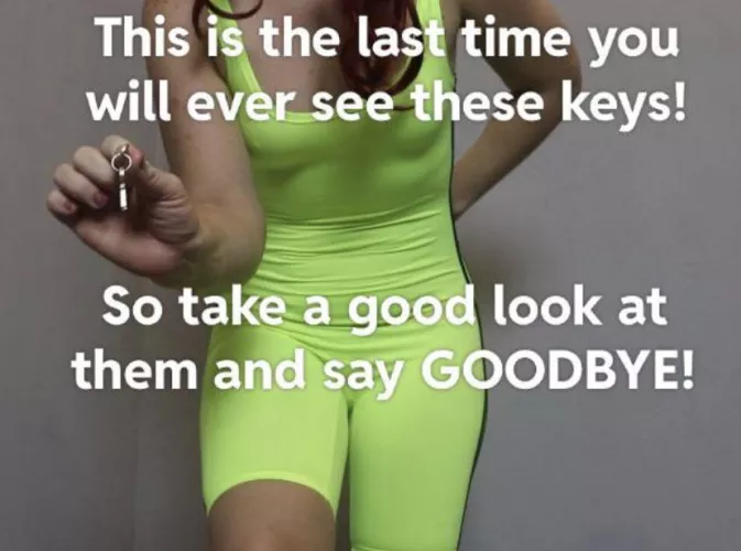 I’m in control of when and how u use your cock from now on