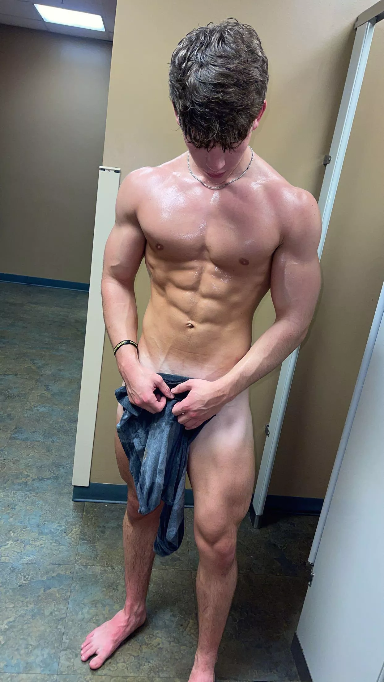 just got out the sauna 🧖‍♂️😋