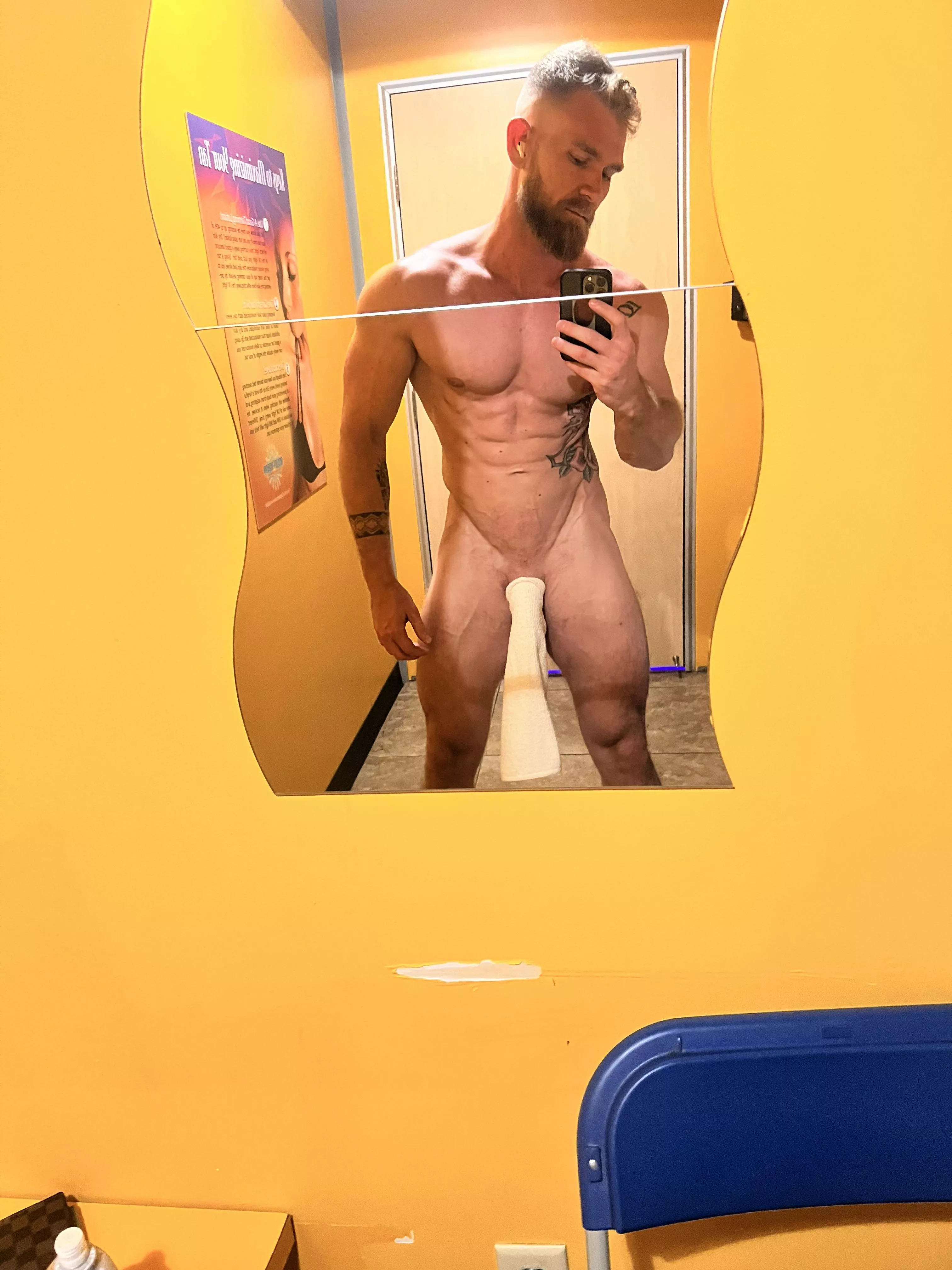 Little sneak after tanning