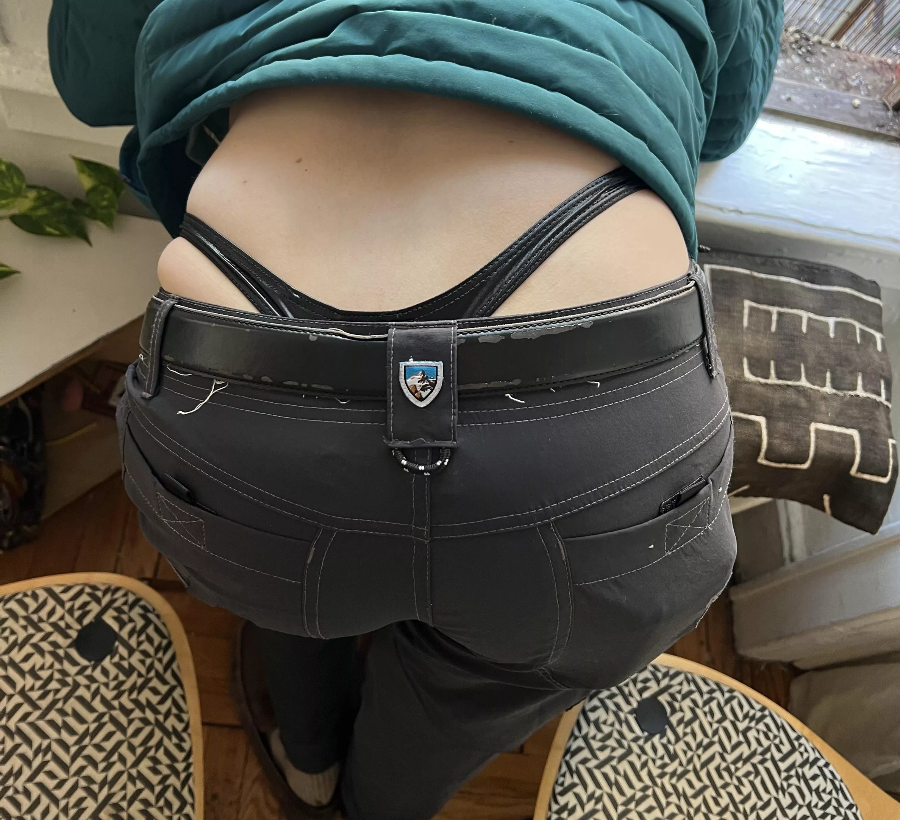 Made him go out for coffee with me in a thong this morning 😇💦