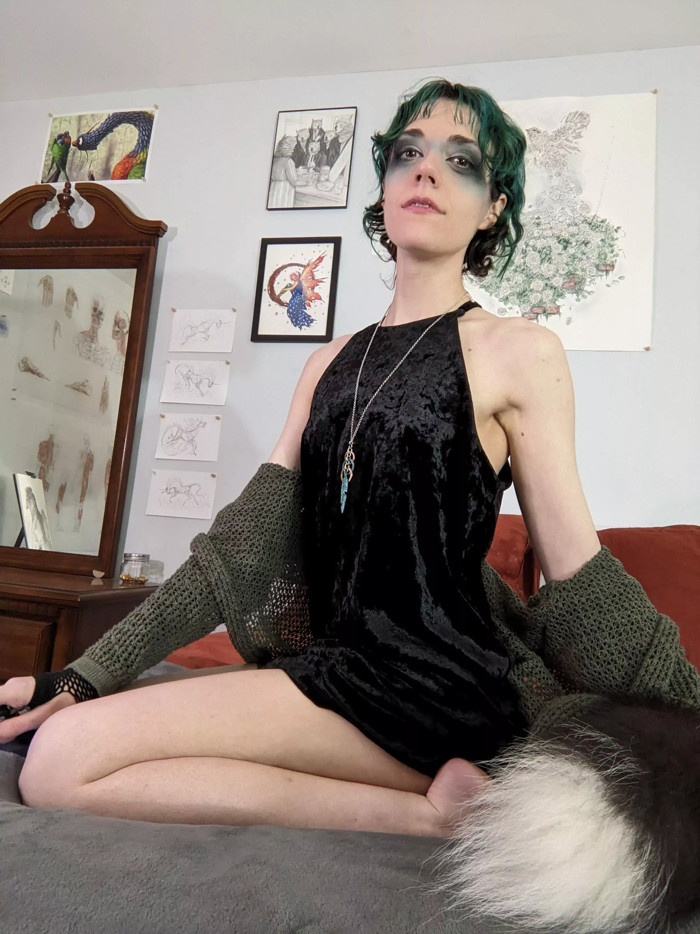 New hair! Eeeeee! 💚