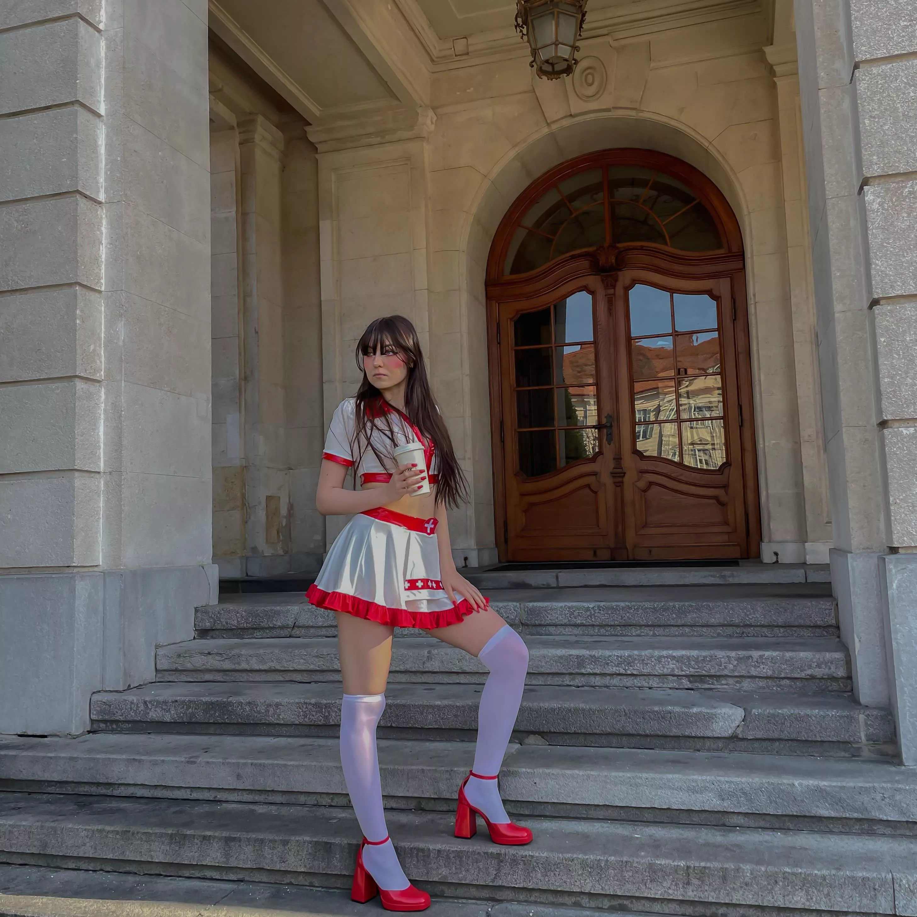 Nurse with red 👠 [by misskatiii]