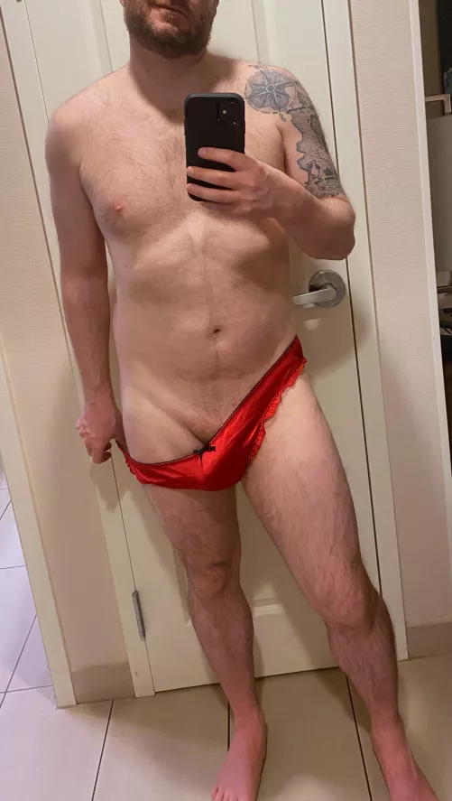 Red in a hotel