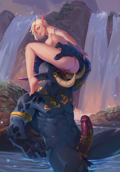 Relaxing after some dungeongs (Lynazf)