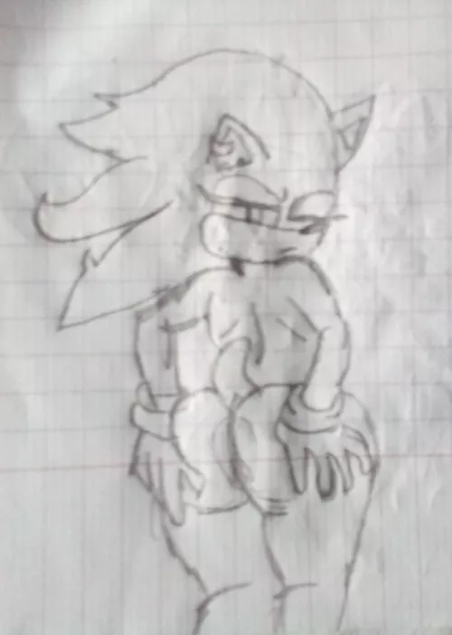 sonica's ass(Sonic genderswap)