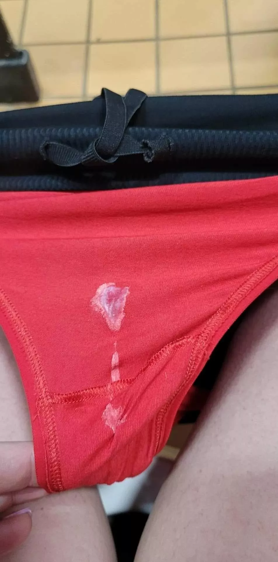 This was literally 30 minutes after my shower!!!