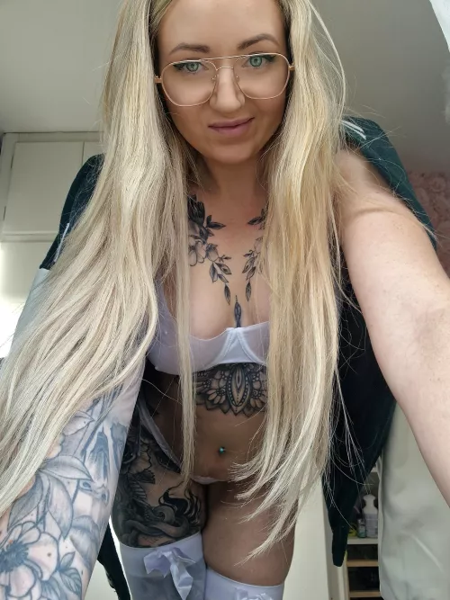 too chilly for just lingerie