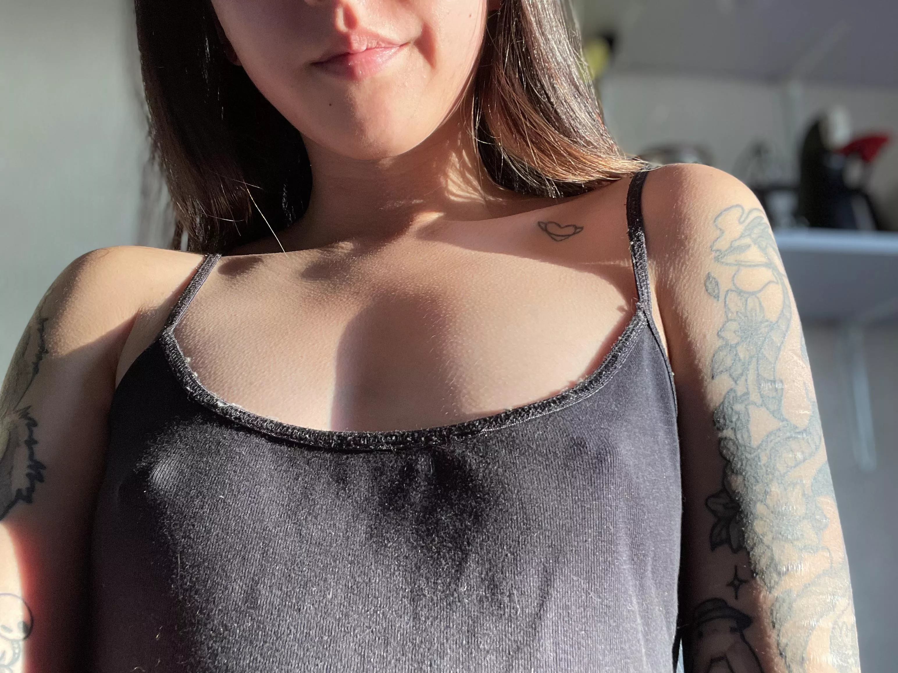 Trace them with your tongue 👅