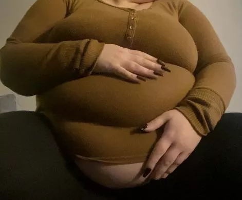 wanna rub my stuffed belly?