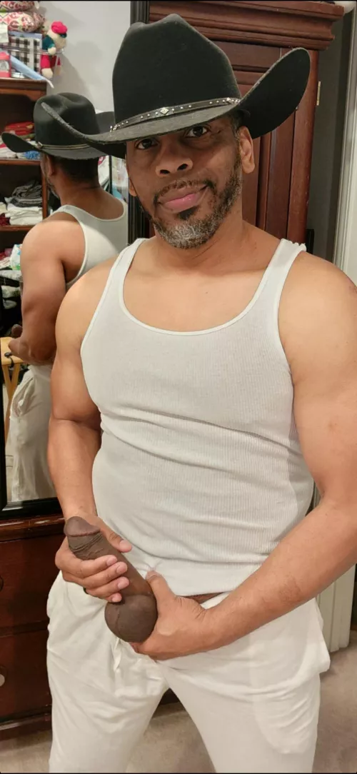 Want some of this Cowboy balls closeup?