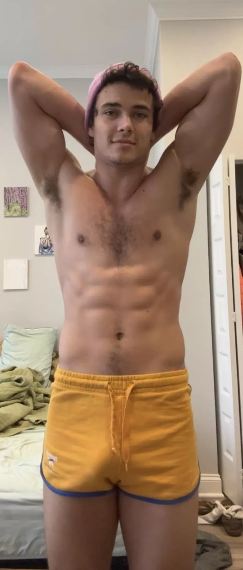 What are you licking first