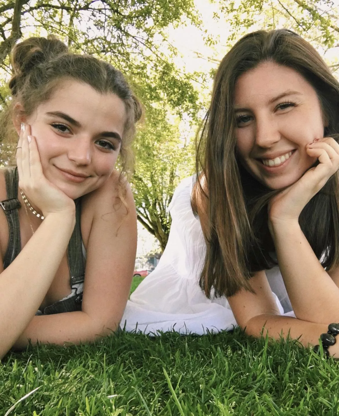 When you pull it out in front of them