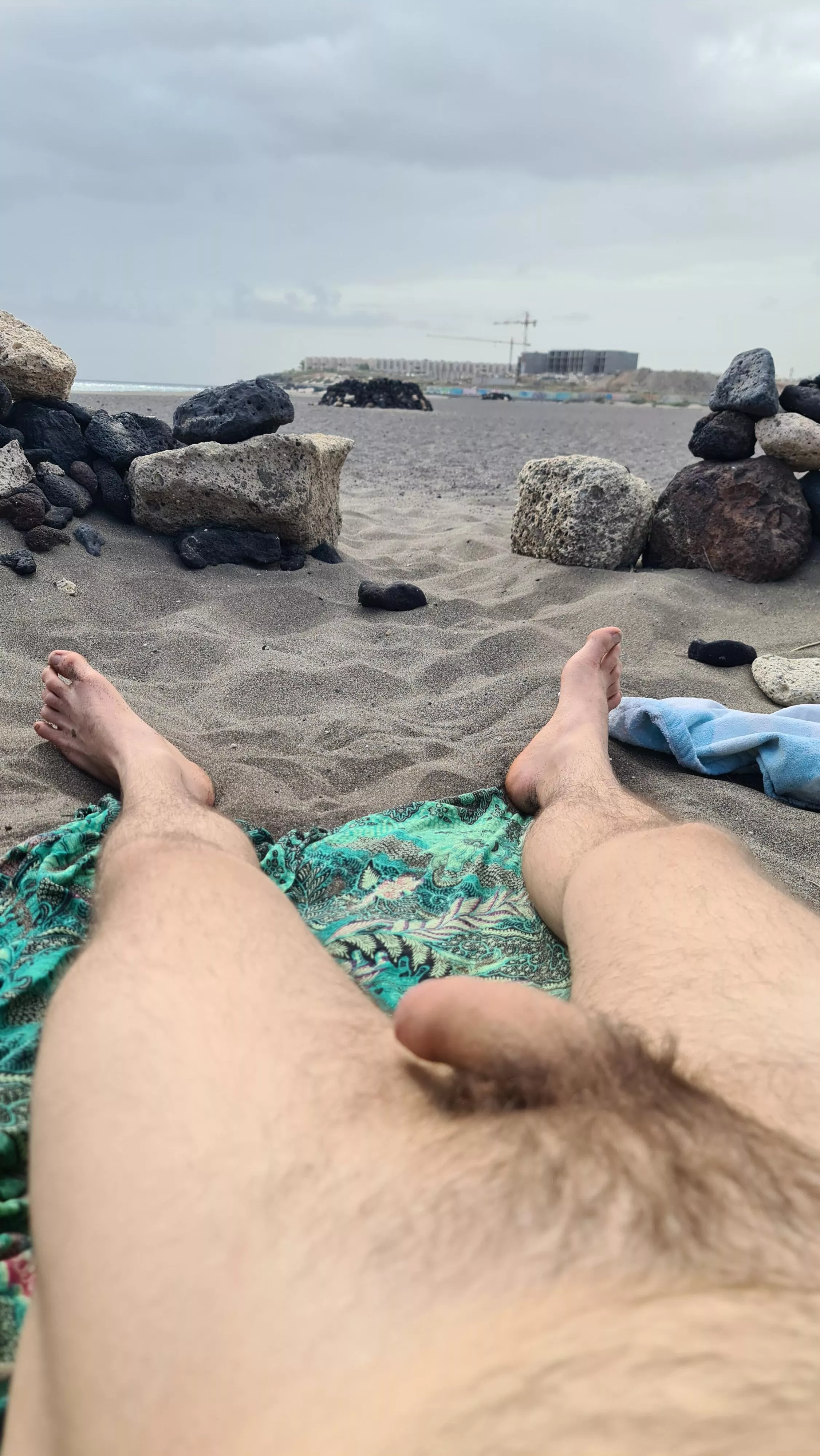 27 spain. Wanted to tan my cock a bit, but the sun was hiding