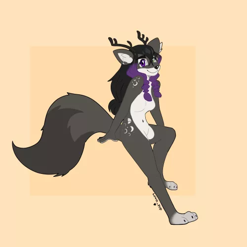 A commission I finished~ 😊