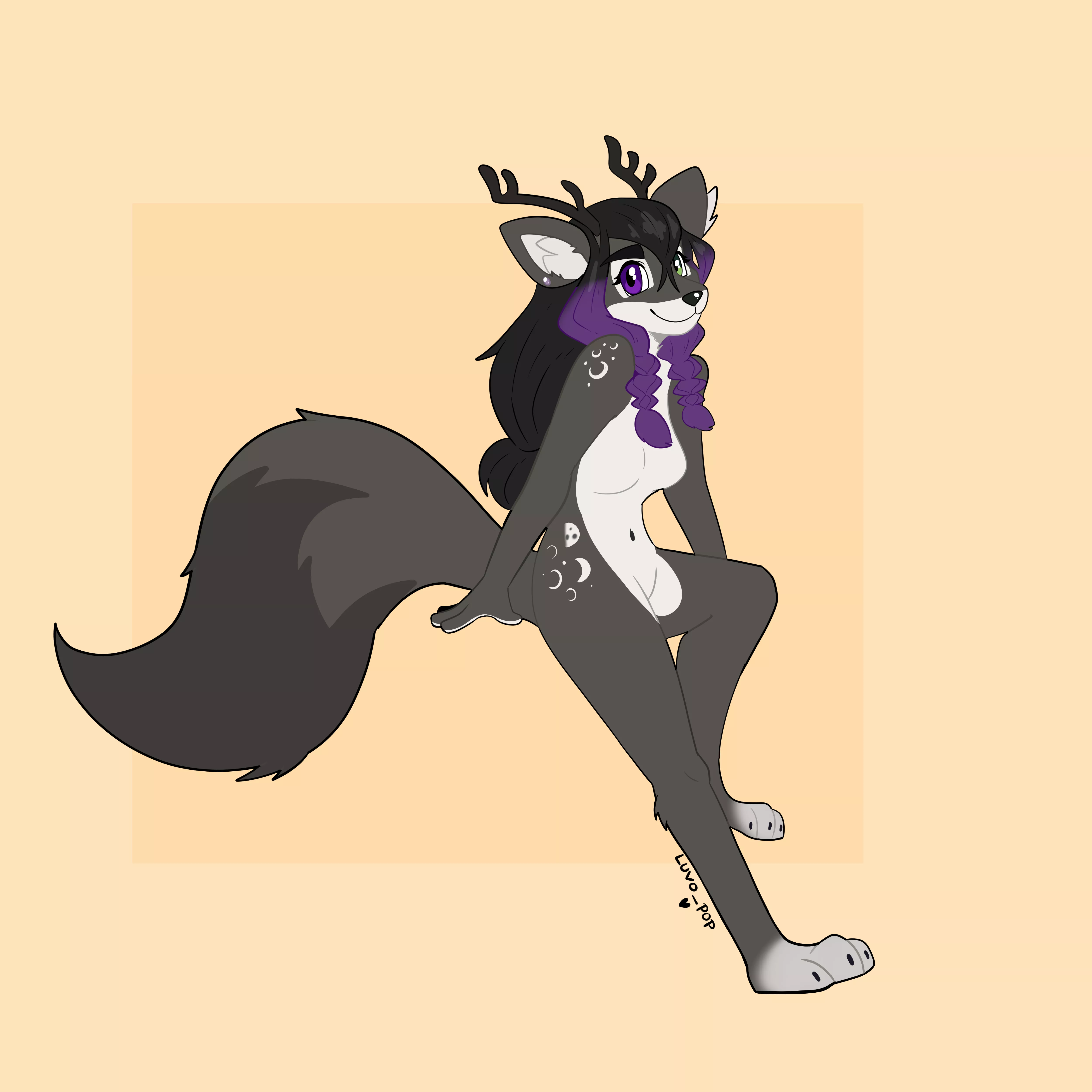 A commission I finished~ 😊