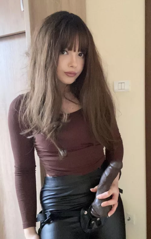 About to drill your sissy pussy