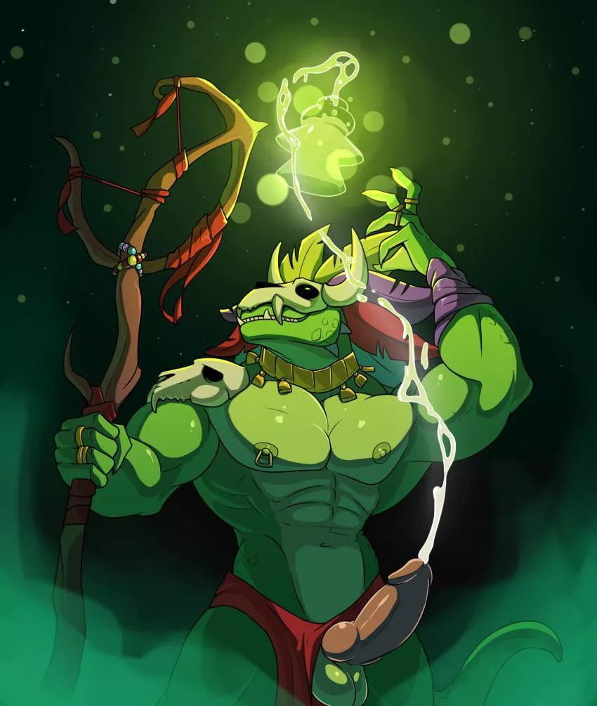 Adding the special ingredient (artist is andrefil360)