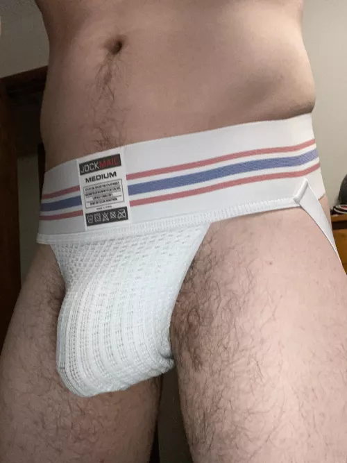 Any love for an old school classic white jockstrap?