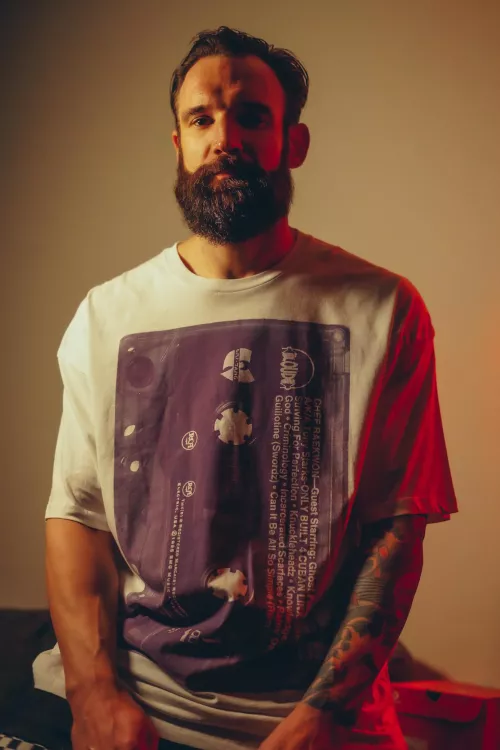 Covered up, I'll let you use your imagination