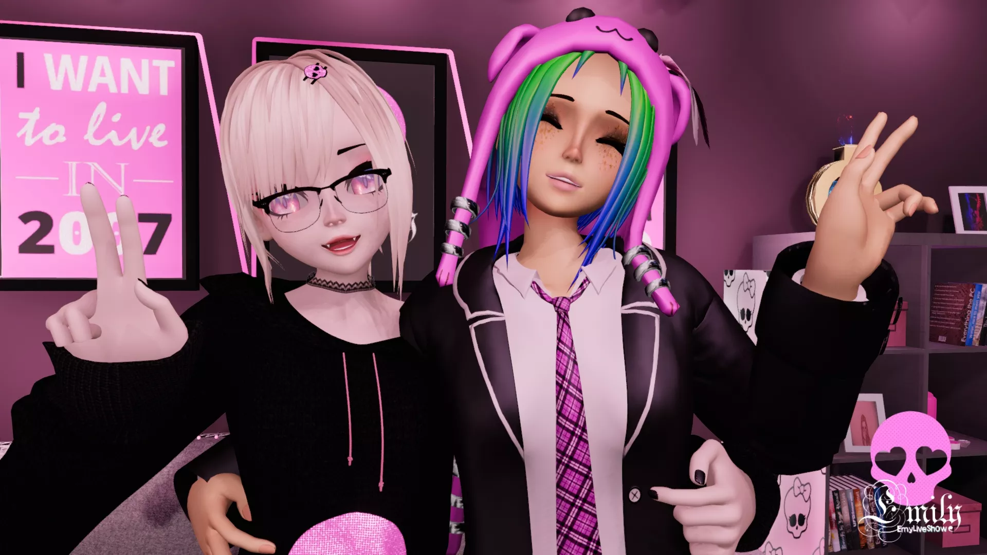 Hooraaaayyyyyy Uma came to me 🥰 i already have some thoughts what we gonna do😈 https://chaturbate.com/emyliveshow