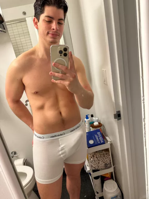 I always wake up with a bad case of morning wood