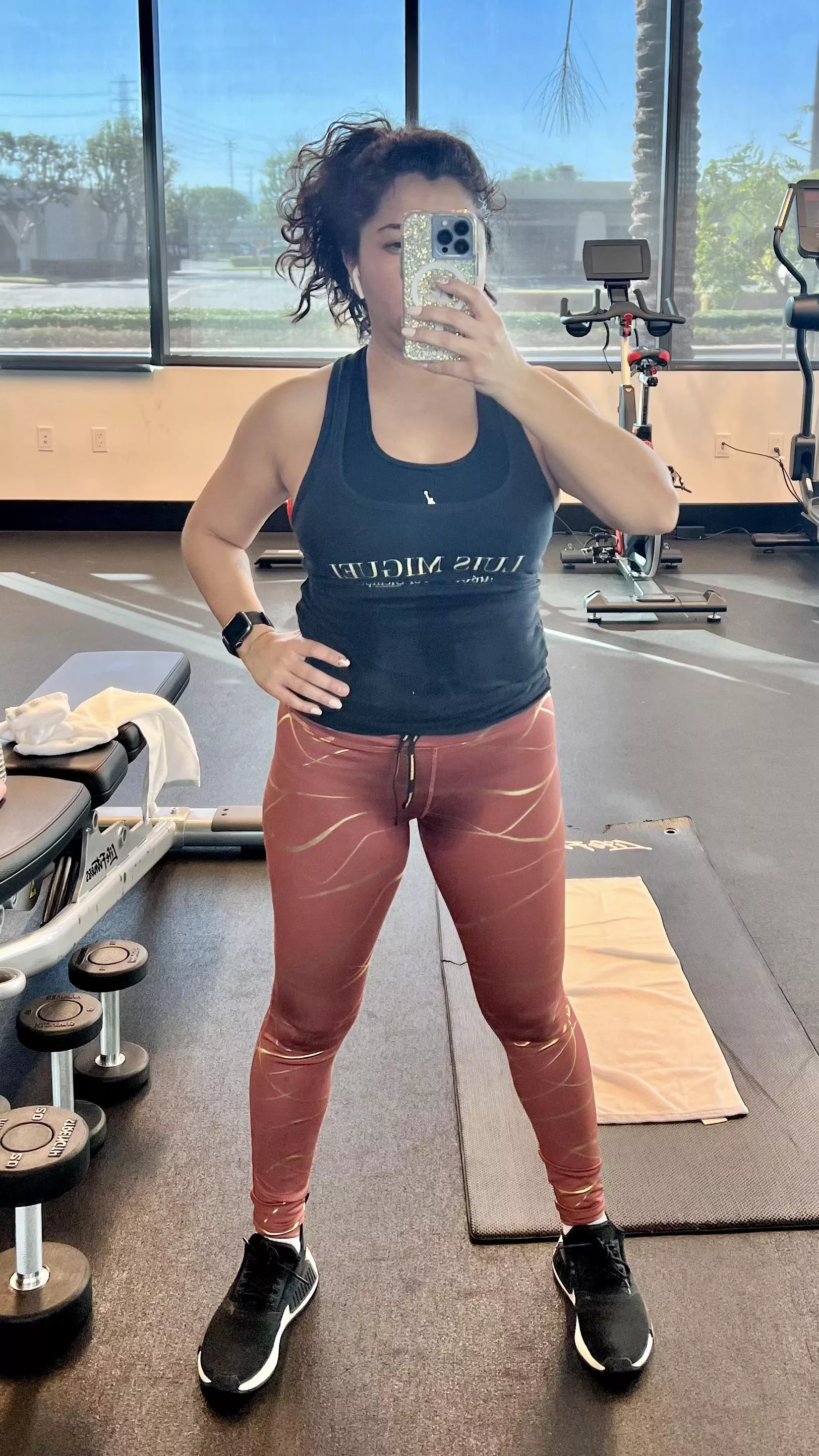 I love a hard work out in the morning!