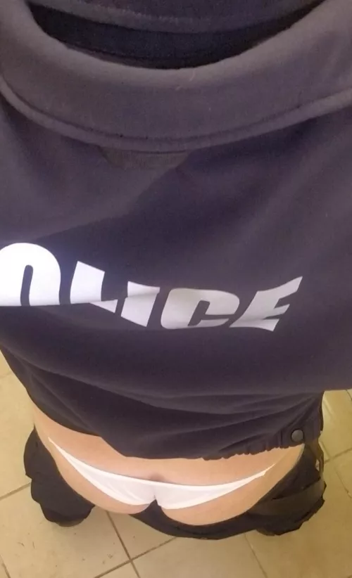 I love my ass in a uniform