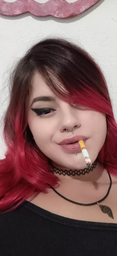 I smoke and you suck, then we alternate hehe