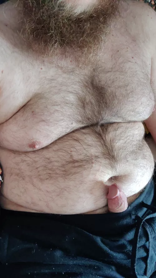 It can't help but peak out 😉