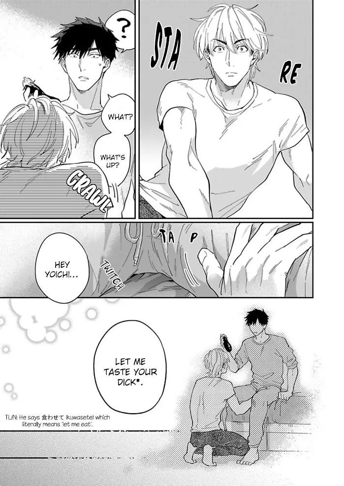 ITS ONLY THE SECOND PAGE??? 😨 (Name: HORETA OTOKO WA SHIN'YUU DE)