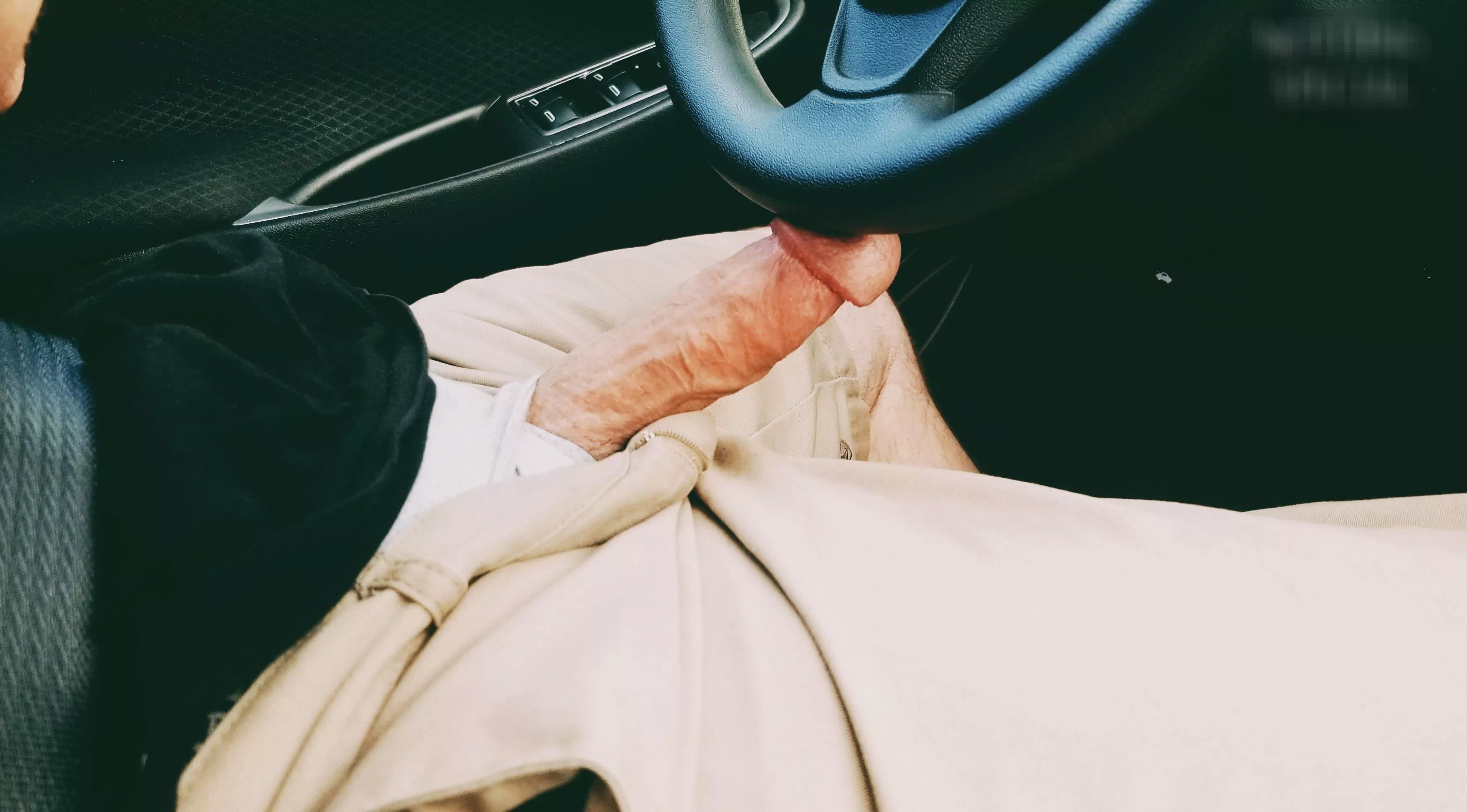 Just going for a drive. Want to cum?