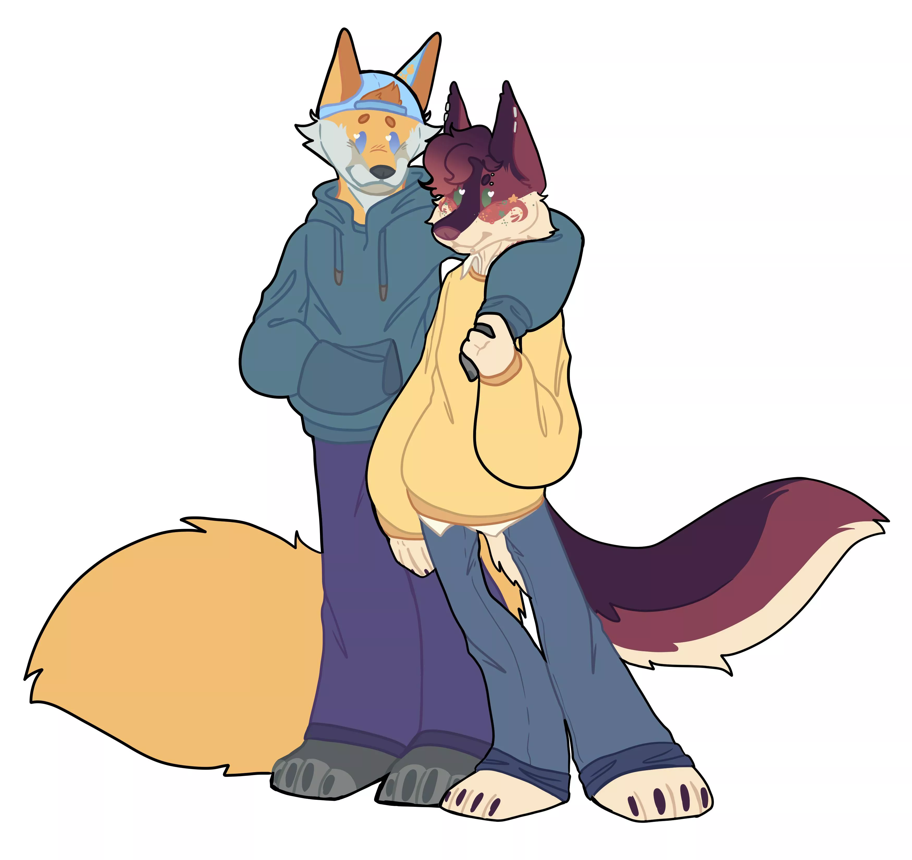 Just little guys being dudes if you ask me lol