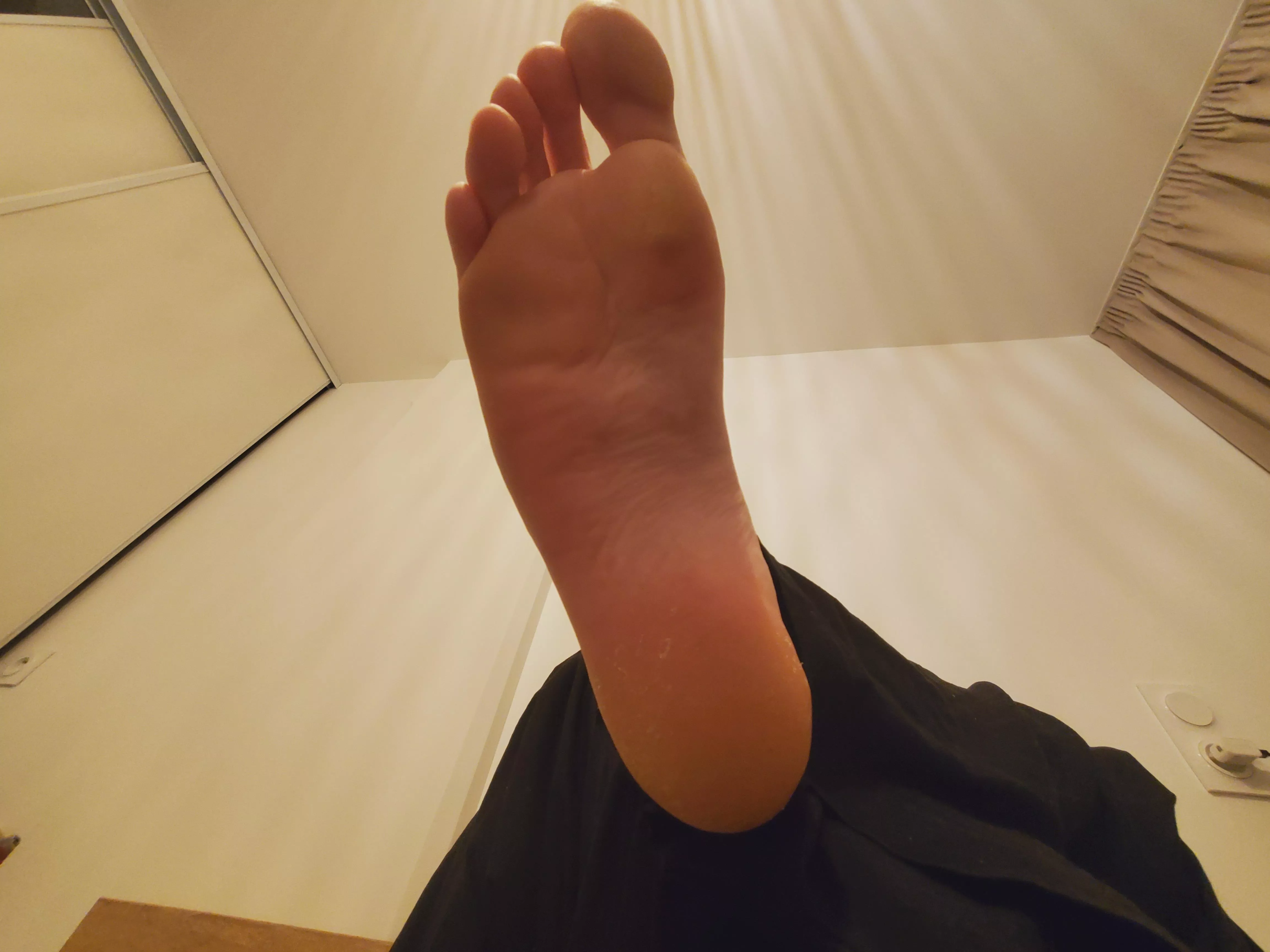 Lay down, lets talk about your foot fetish 😉