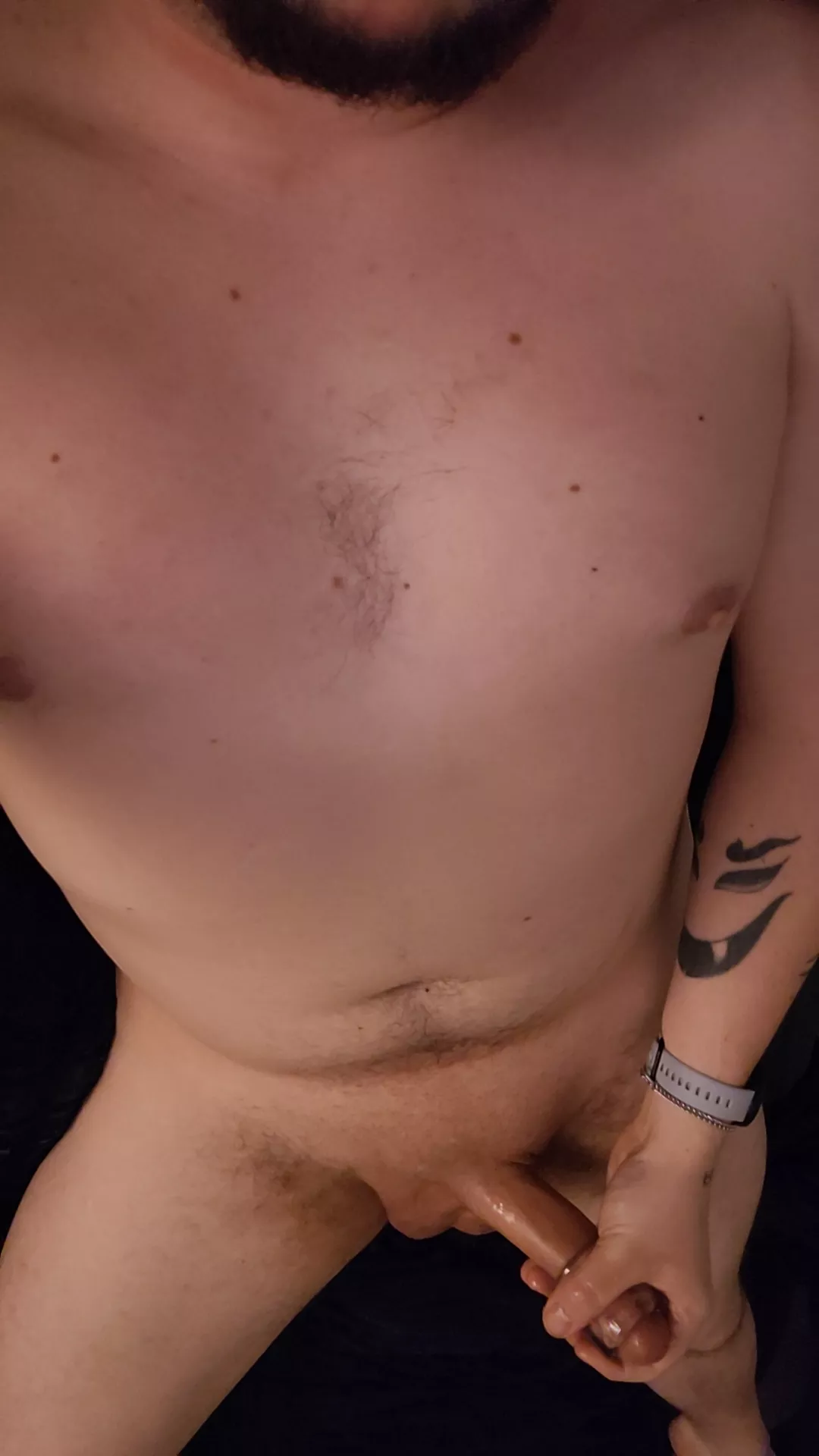 Lubed up and ready for you to take its place. 💦