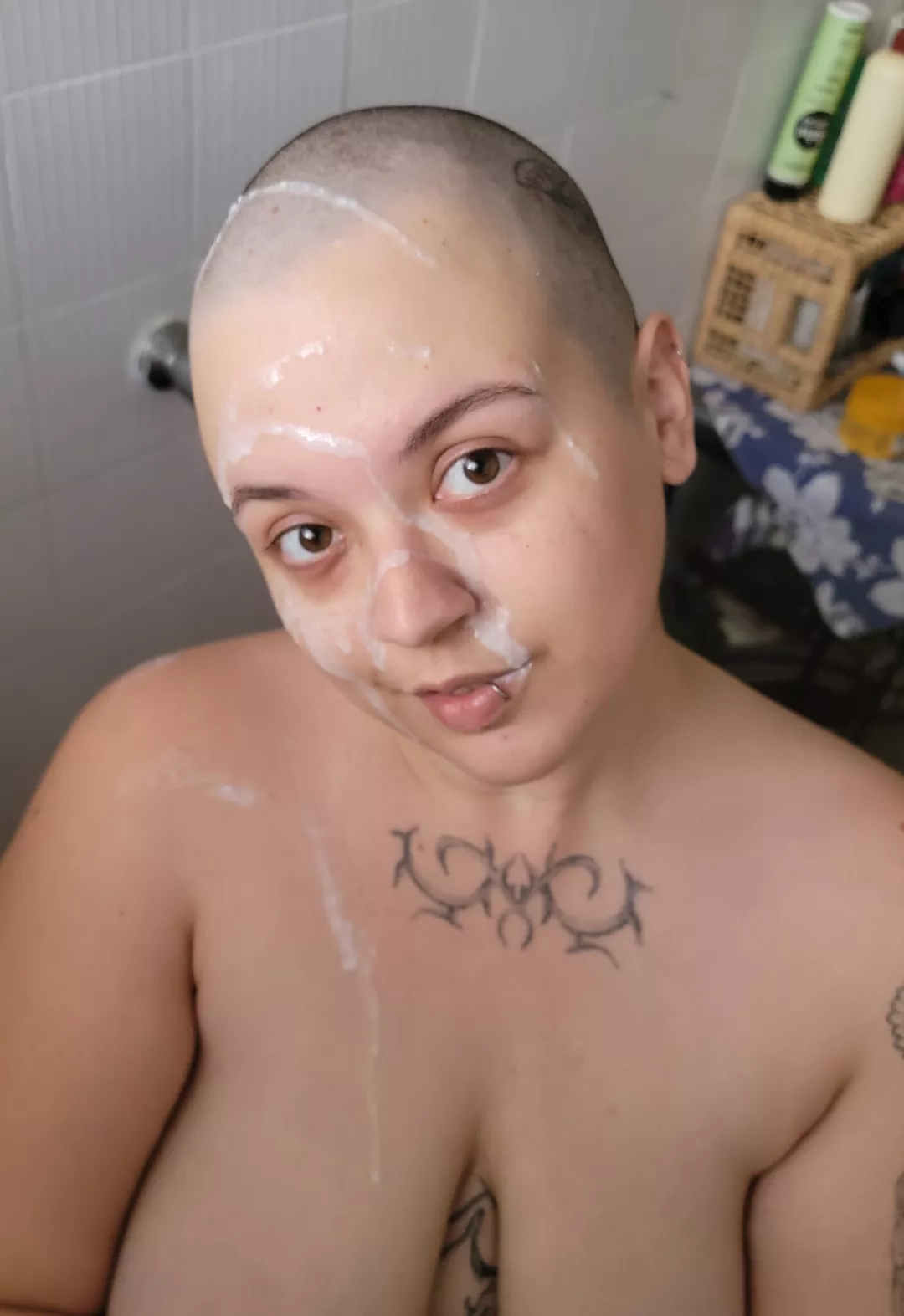 my face looks so good with your load...