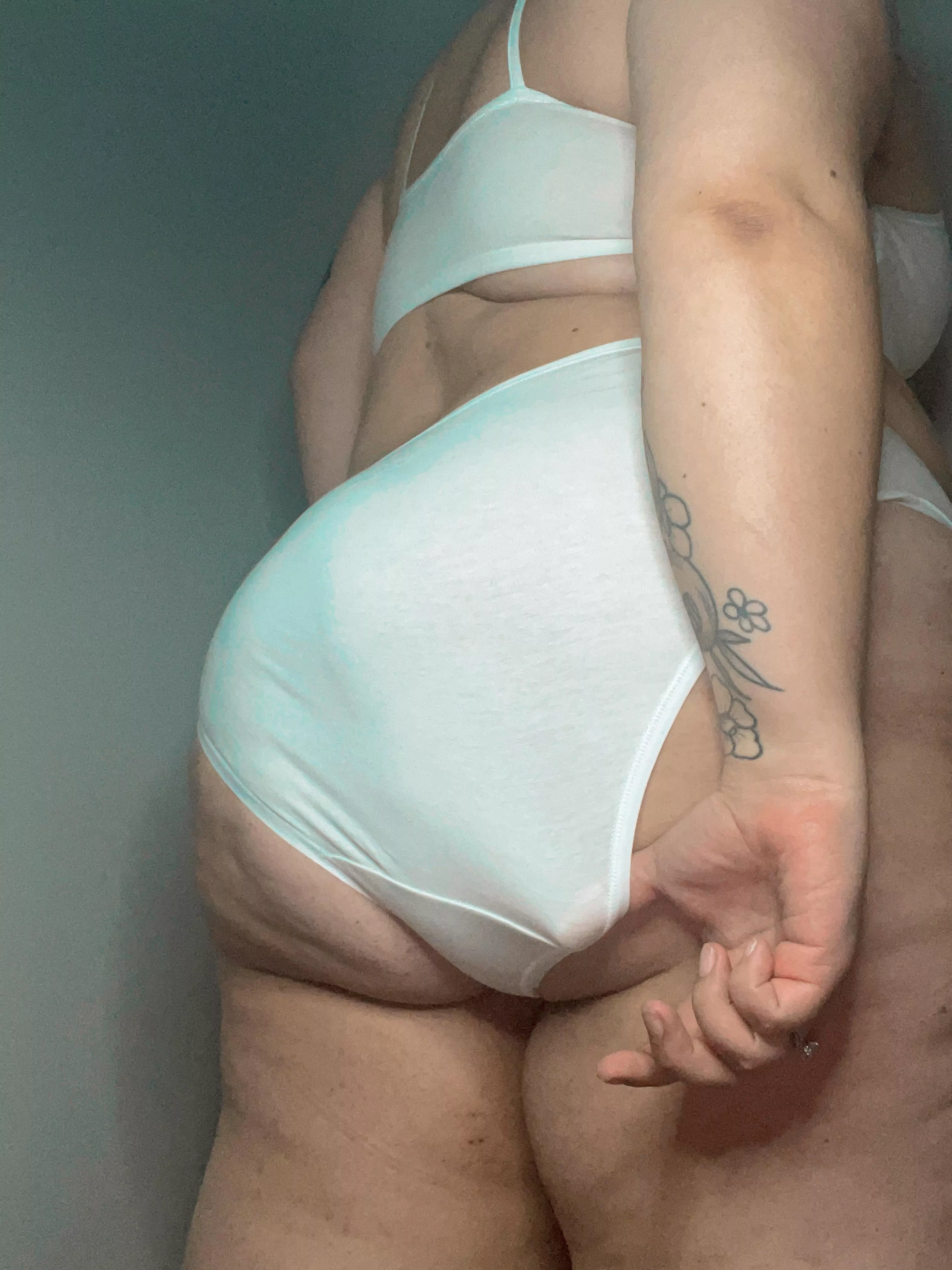 Nothing like crisp white panties