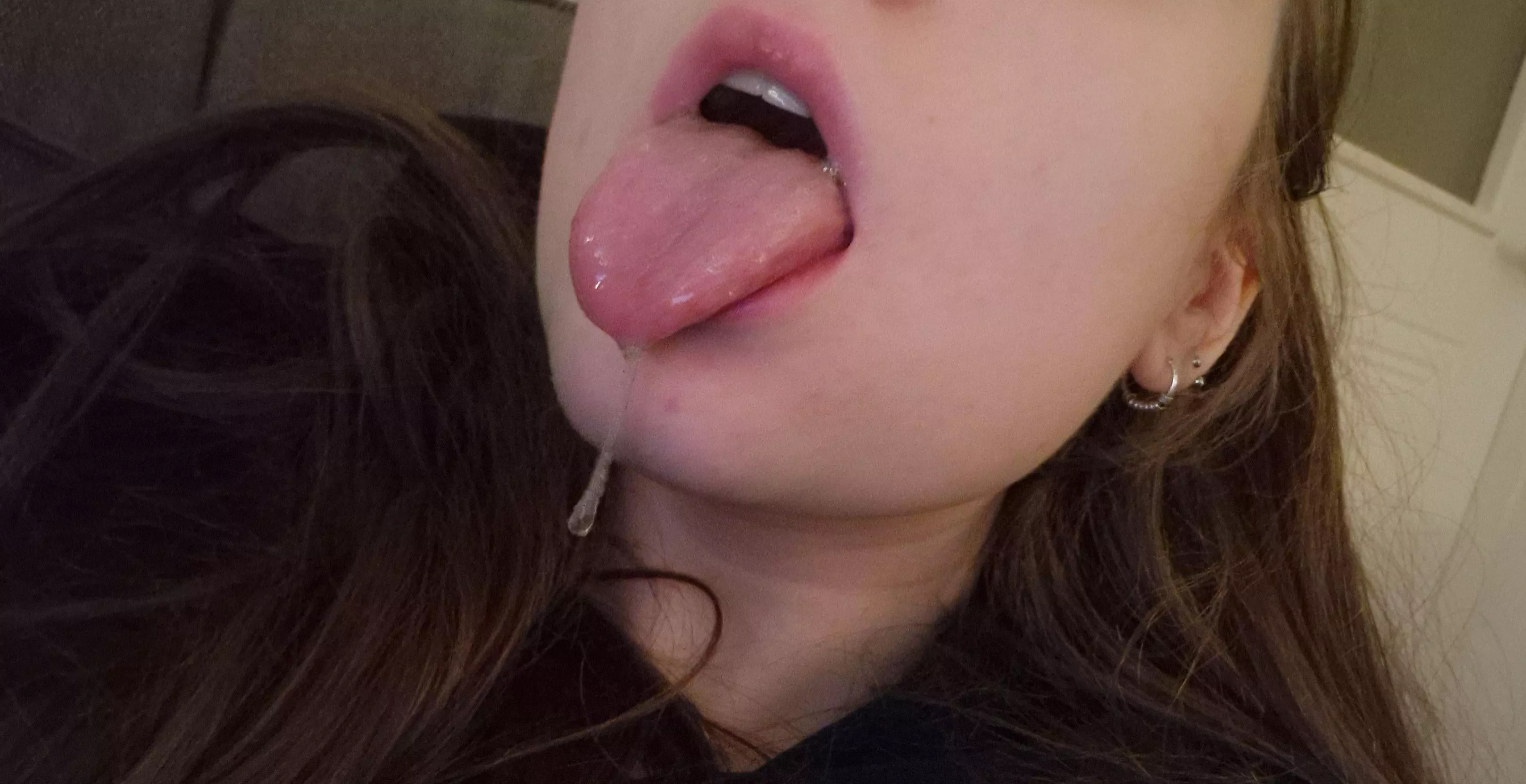 [oc] My tongue is waiting patiently 👉🏻👈🏻💦