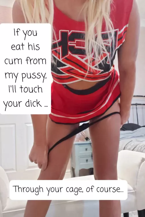 Only way i am touching it cucky …