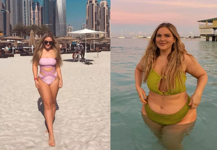 Slim Polish beauty got big