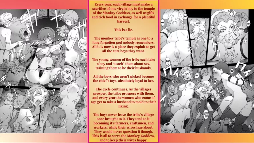 Temple of the Monkey Goddess [Monkey Girl] [Femdom] [Slave] [Goddess] [Virginity] Artist: Po-ju/Zappa Go