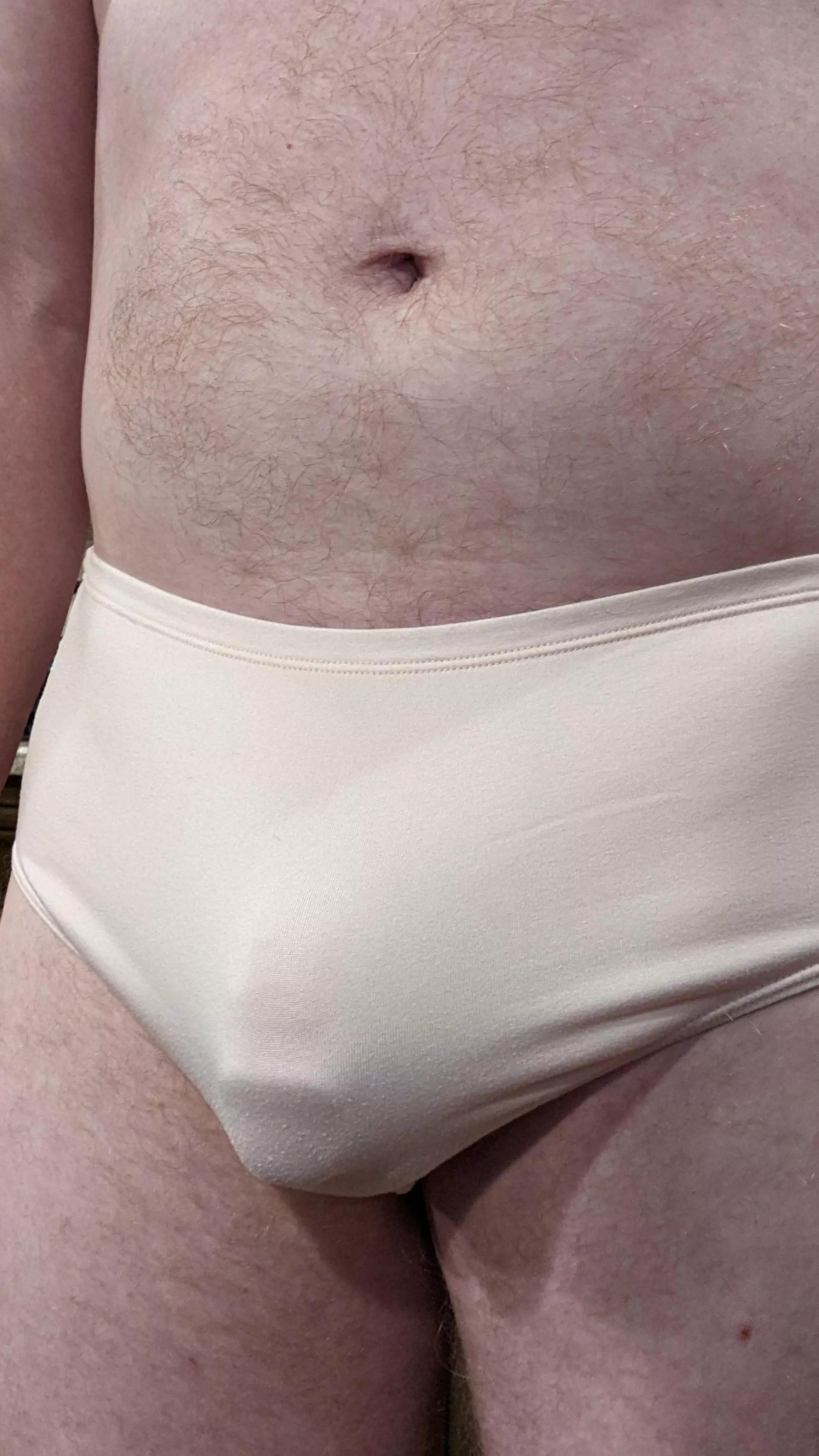 The bulge is just a tease of the real thing