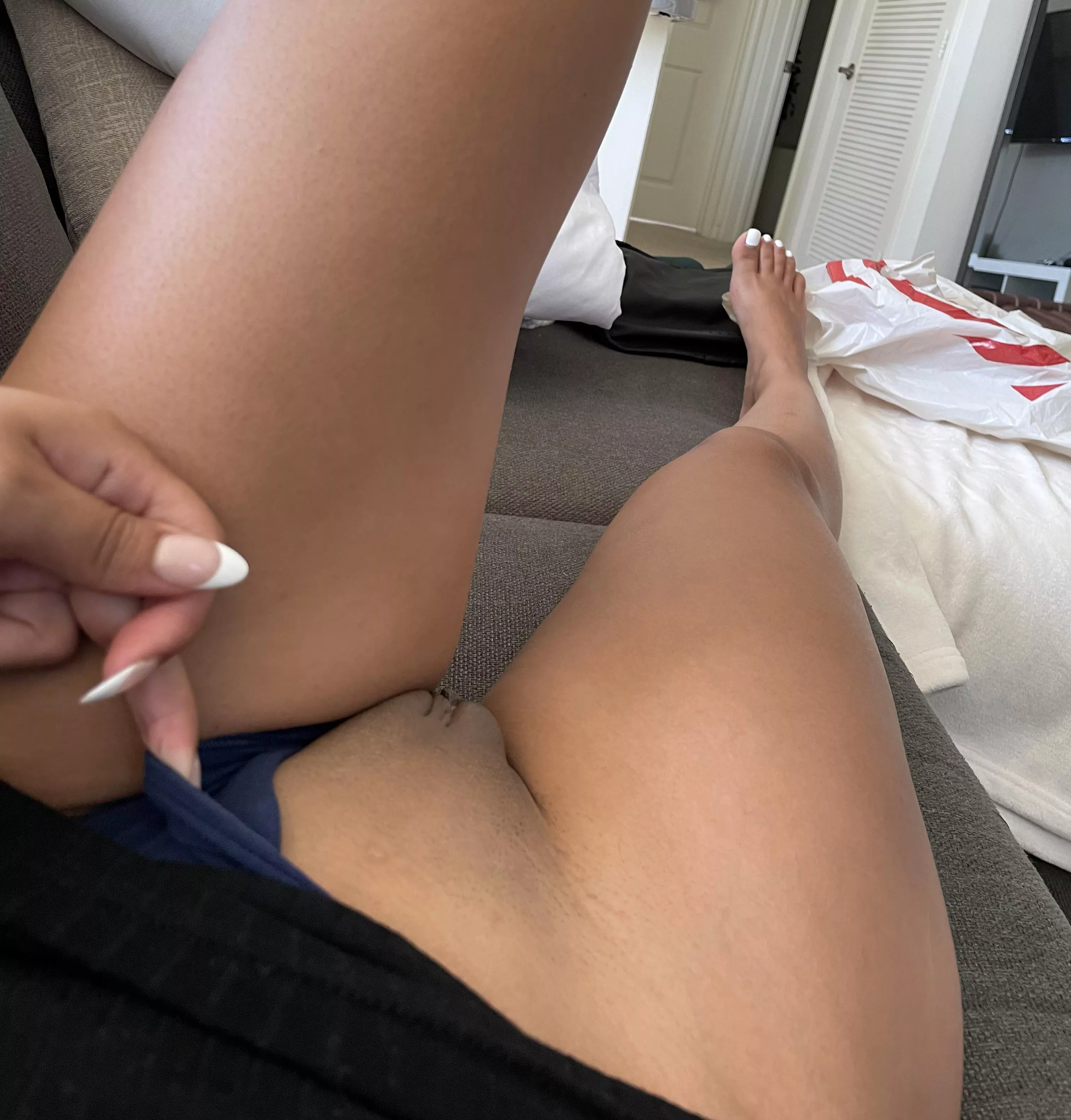 The picture is missing something, your face down there